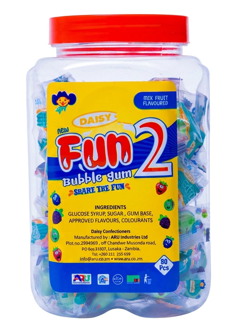 Daisy Fun Bubble Gum
